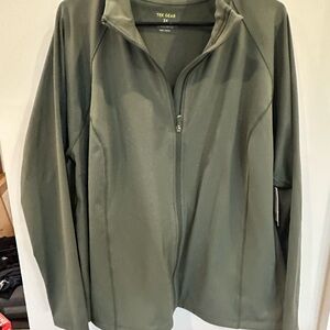 Tek Gear Forest Green Zip-Up Sweatshirt